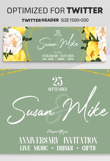 Jahrestagseinladung Twitter