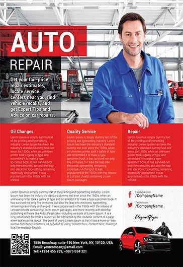 1000  Free Automotive Flyer Templates (PSD) by Elegantflyer