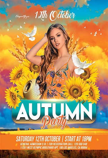 Autumn Party V2 Flyer