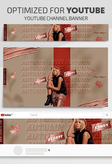 Venta de otoño 2021 en Youtube.