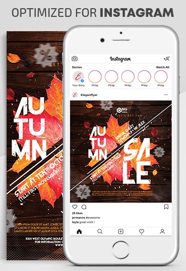 Autumn Sale Instagram