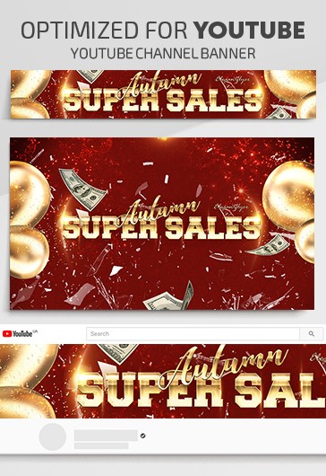 Vente d'automne sur Youtube