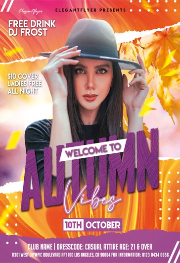 Free Fall Flyers | elegantflyer.com