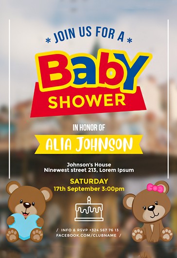 Baby Shower Flyer