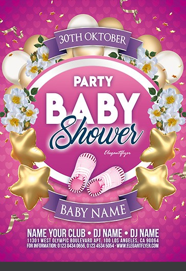 Fiesta de Baby Shower. - Fiesta de bienvenida al bebé