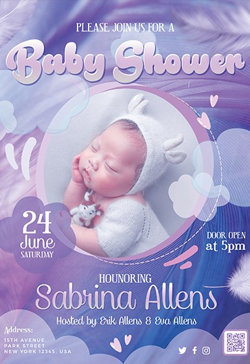 Baby Shower Flyer - Baby Shower