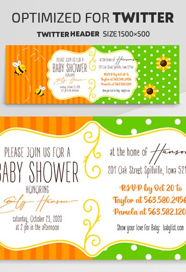 Baby Shower Twitter