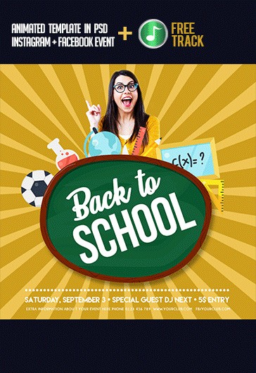 Back to School Animated