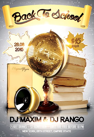 Zurück zur Schule Party 3