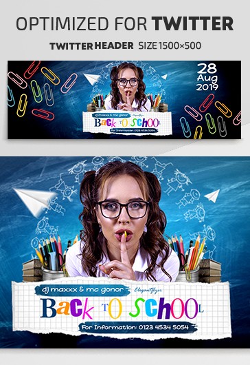 Powrót do szkoły - Impreza na Twitterze.