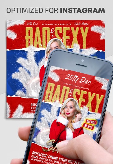 Bad & Sexy Santa Instagram