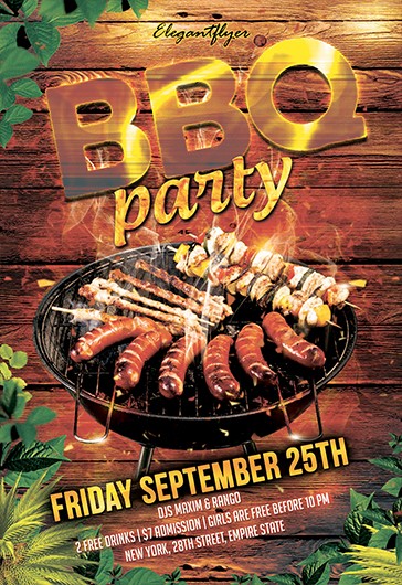 Fête de barbecue (bbq)