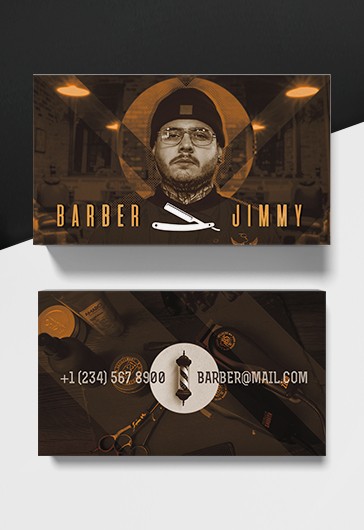 Barber Business Card