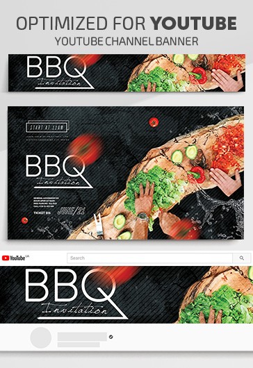 Invitación de BBQ Youtube