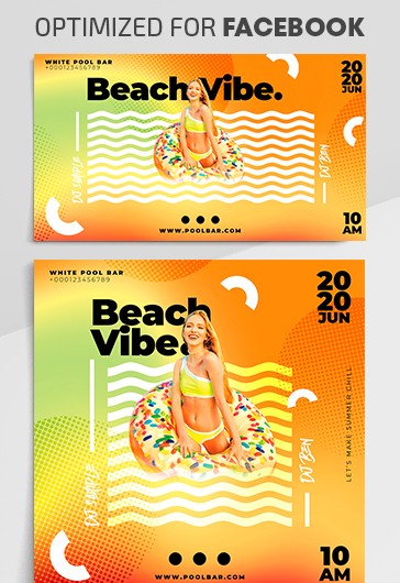 Vibe de Praia do Facebook