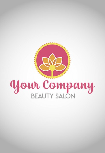 Schönheitssalon Logo - Geschäft