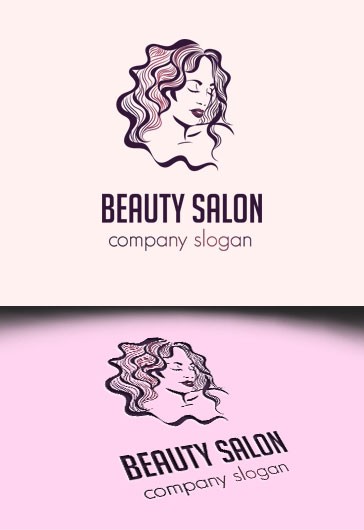 Logos for Beauty Salons - 10020498 | by ElegantFlyer