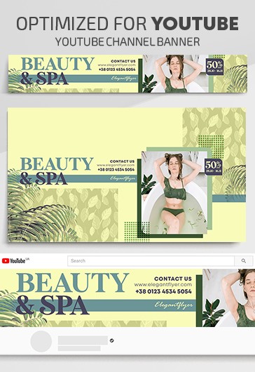 Beauty & Spa Youtube - Youtube Templates