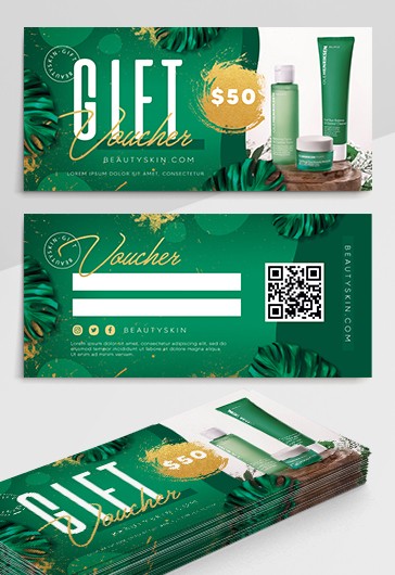 Bon Podarunkowy na usługi kosmetyczne