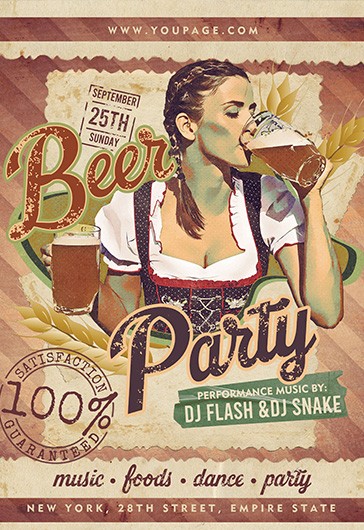 Volantino Festa della Birra