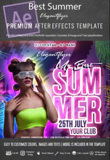 Mejor After Effects para el verano.