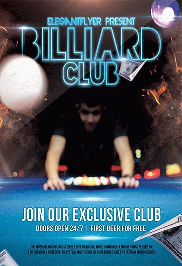 Club de billard - Sports