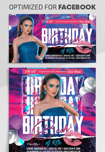 Fête d'anniversaire sur Facebook