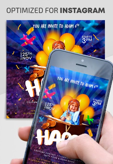 Instagram d'anniversaire