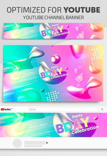 Birthday Party Youtube - Youtube Templates