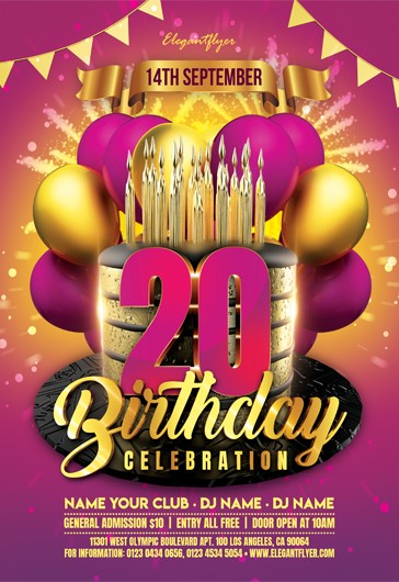 Birthday Flyer