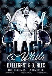 Fête en Noir et Blanc