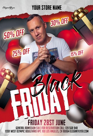 Volantino del Black Friday.