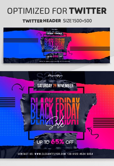 Black Friday Twitter - Twitter Templates