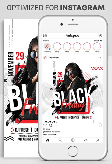 Black Friday Instagram - Instagram Templates