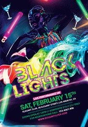 Black Lights Flyer