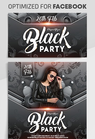 Black Party Facebook