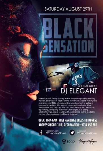 Sensación negra - Negro