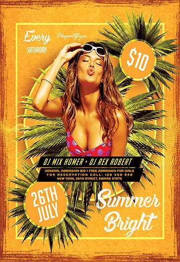 Bright Summer Flyer