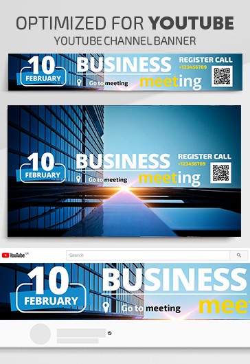 Reunión de negocios en Youtube