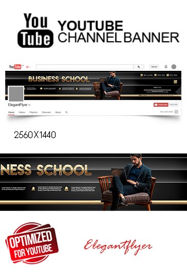 Escuela de negocios de Youtube - Plantillas de Youtube