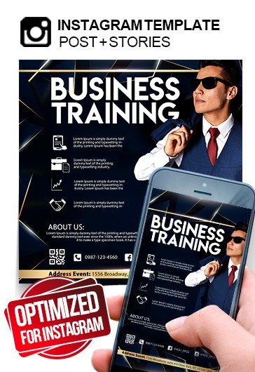 Business Training - Instagram Templates