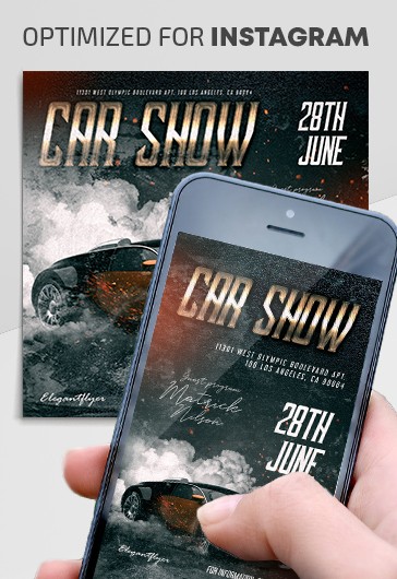 Salon de l'automobile Instagram