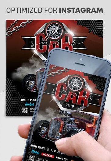 Car Show Instagram - Instagram Templates