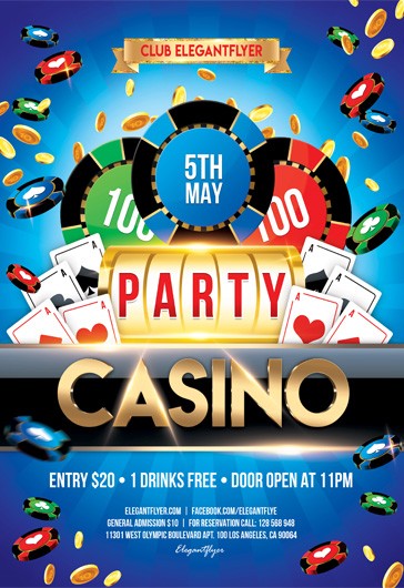 1000+ Free Casino Flyer Templates (PSD) - By Elegantflyer