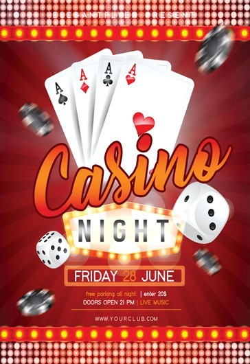 Casino Night Flyer