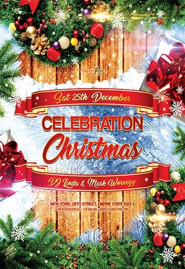 Celebration Christmas Flyer