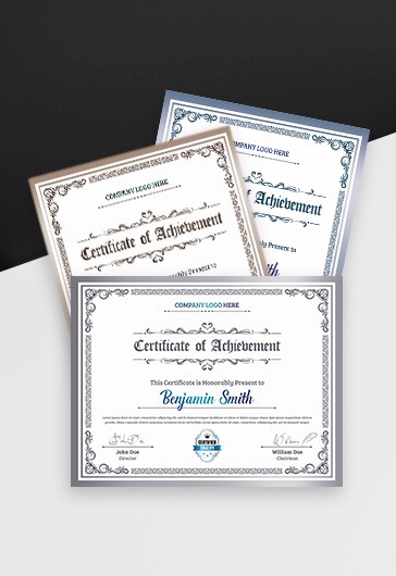 Certificate of Training PSD Template - 10028395 | by ElegantFlyer