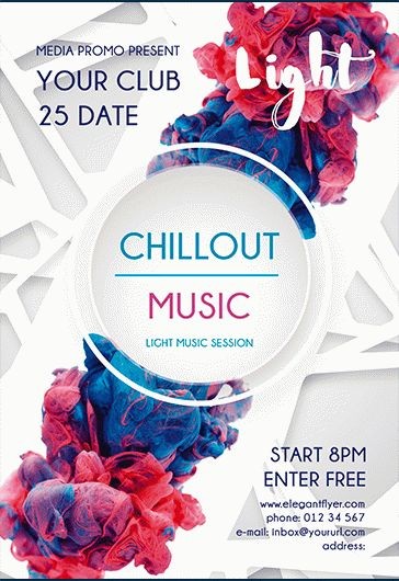 Chillout Flyer