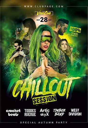 "Nowy Chillout Flyer" - Klub