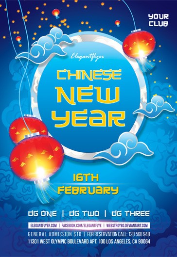 Chinese New Year Flyer